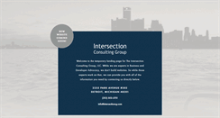 Desktop Screenshot of intersectionconsultinggroup.com